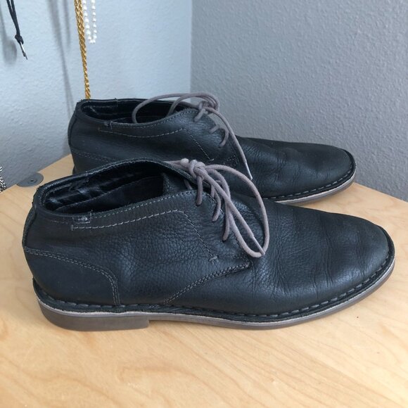 Kenneth Cole Reaction Desert Wind Pebbled Leather Chukka Boot - Picture 3 of 10